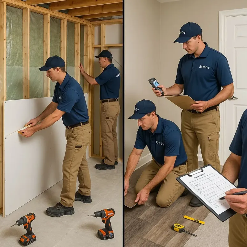 Repairs and Reconstruction process in Lexington, MO